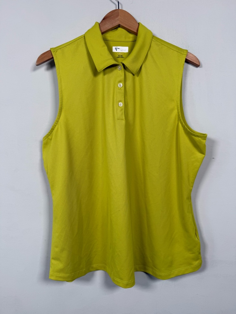 Greg Norman Collection Sleeveless Golf Polo, Size XL, Great Condition!